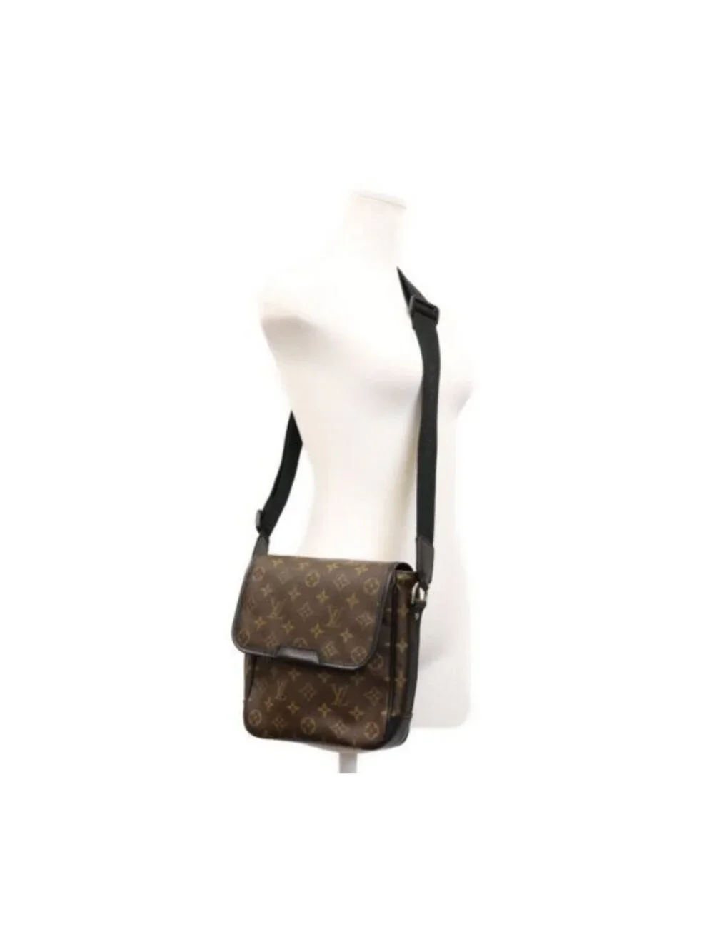 Louis Vuitton Monogram Macassar Bus PM Shoulder